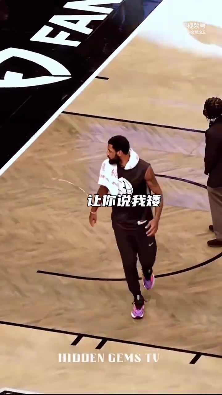 你不對勁！原來歐文一心想著要隔扣杜蘭特，并將其撂倒在地